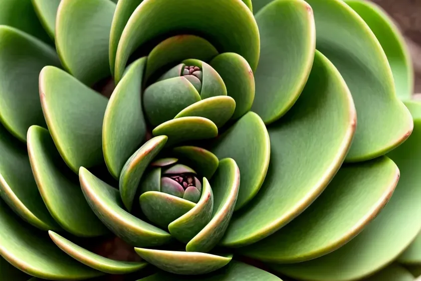 Aeonium decorum (green pinwheel) — photo 2