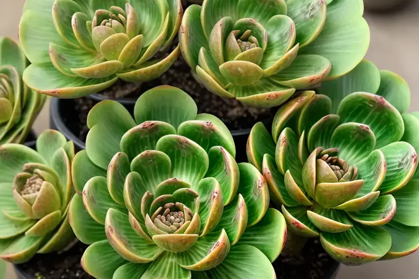 Aeonium kiwi (‘�aeonium haworthii ‘kiwi’) — photo 2