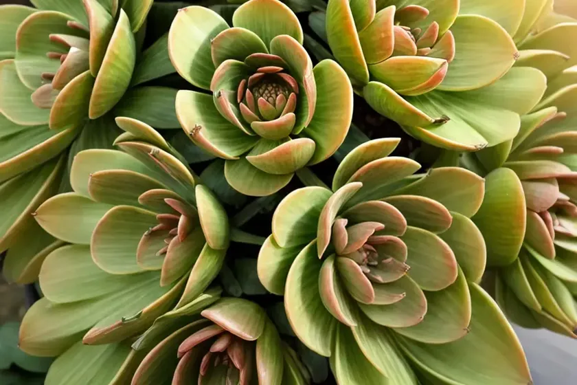 Aeonium suncup (aeonium castello-paivae) — photo 3