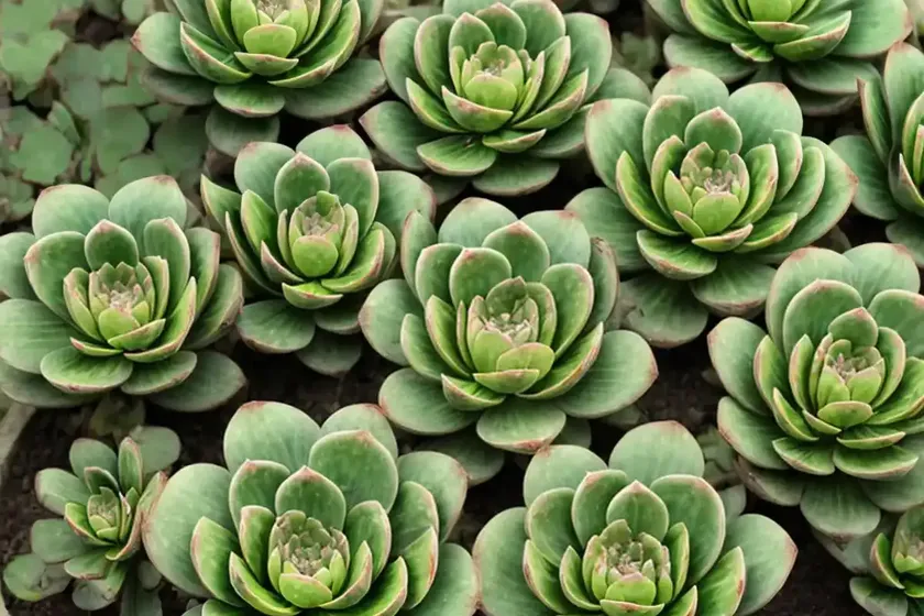 Aeonium tabuliforme (aeonium tabuliforme) — photo 2