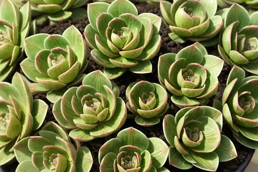 Aeonium tabuliforme (aeonium tabuliforme) — photo 3