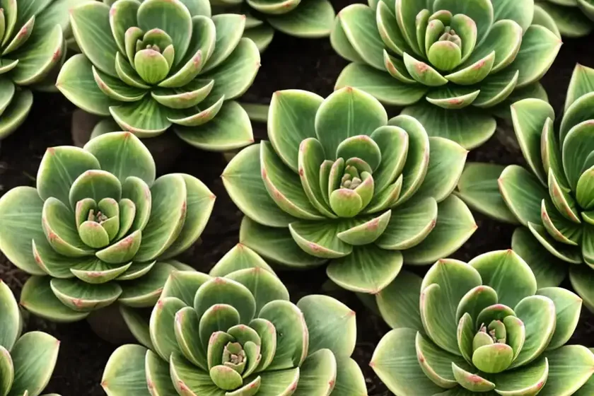 Aeonium tabuliforme (flat-topped aeonium) — photo 2