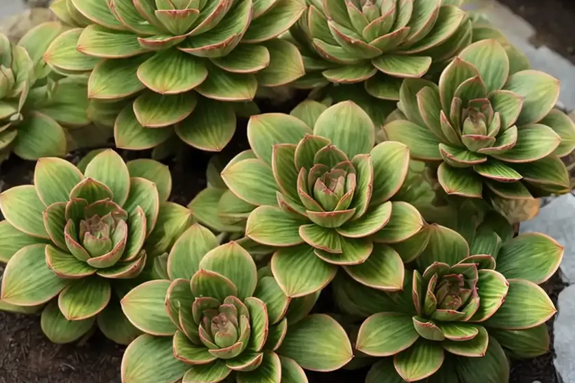 Aeonium ‘zwartkop’) — photo 2