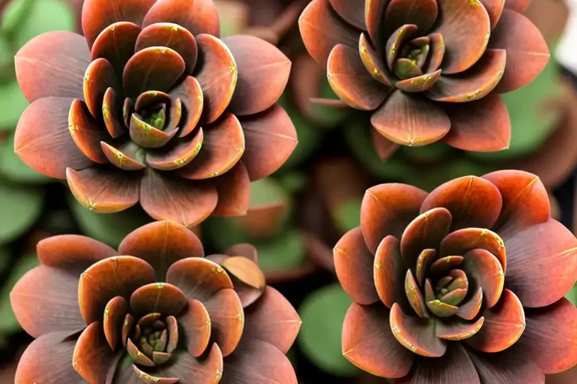 Aeonium ‘zwartkop’) — photo 3