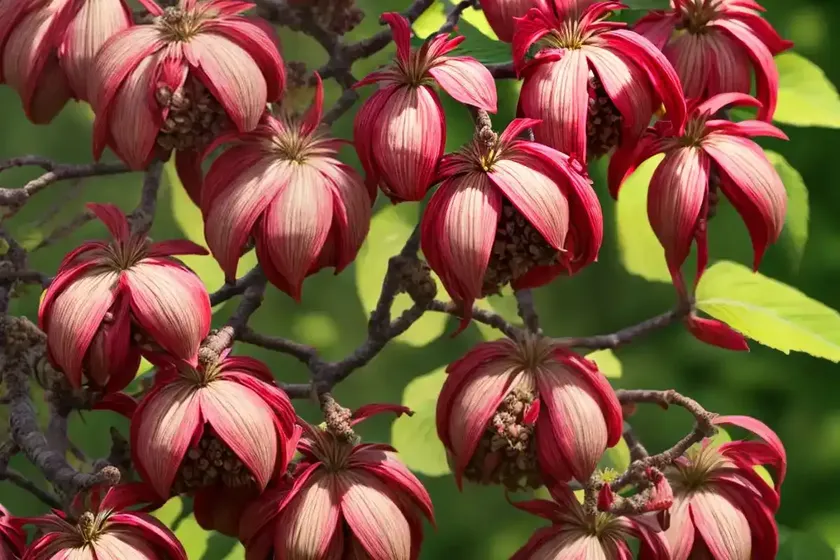 Aesculus pavia (red buckeye) — photo 2