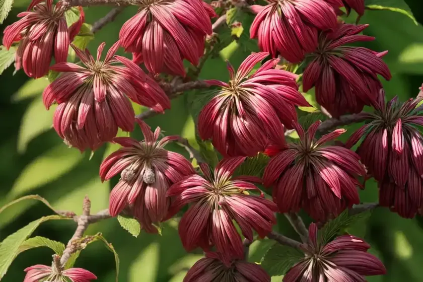 Aesculus pavia (red buckeye) — photo 3