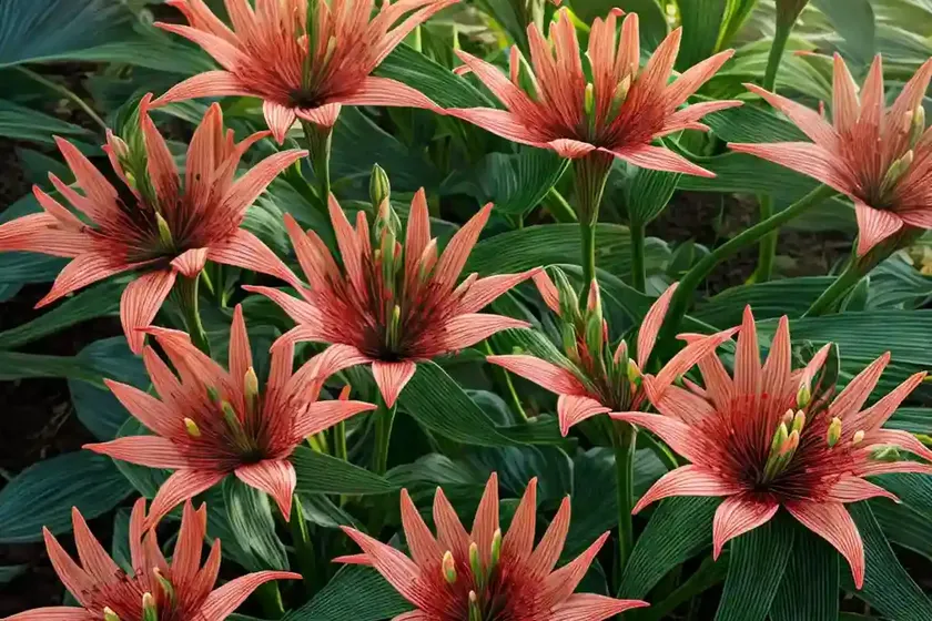 African blood lily (scadoxus multiflorus) — photo 2