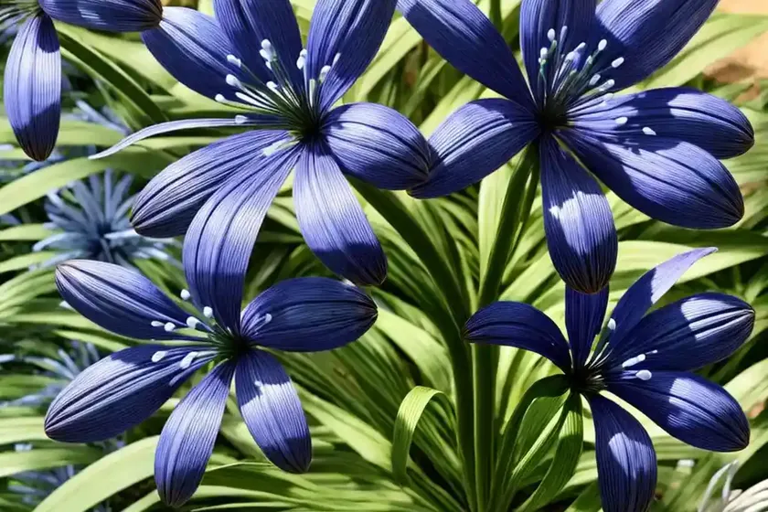 African lily (agapanthus africanus) — photo 2
