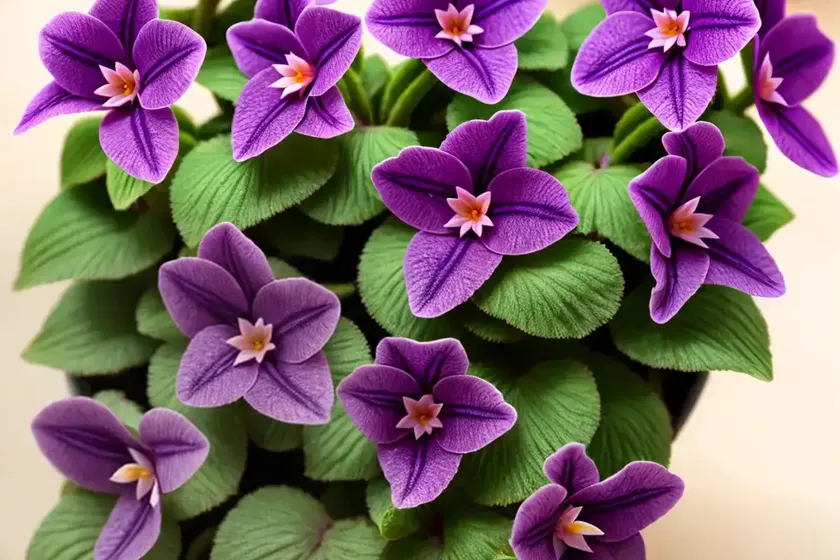 African violet (saintpaulia ionantha) — photo 2