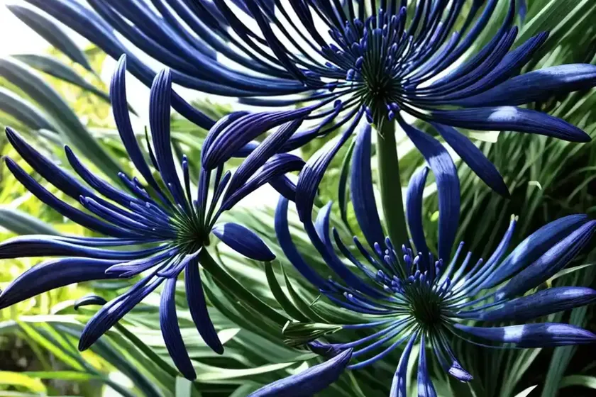 Agapanthus brilliant blue (african lily) — photo 3