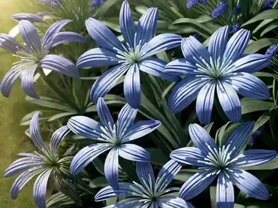 Agapanthus ‘Midnight Star’ (African Lily)