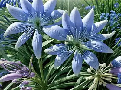 Agapanthus ‘Polar Ice’ (African Lily)