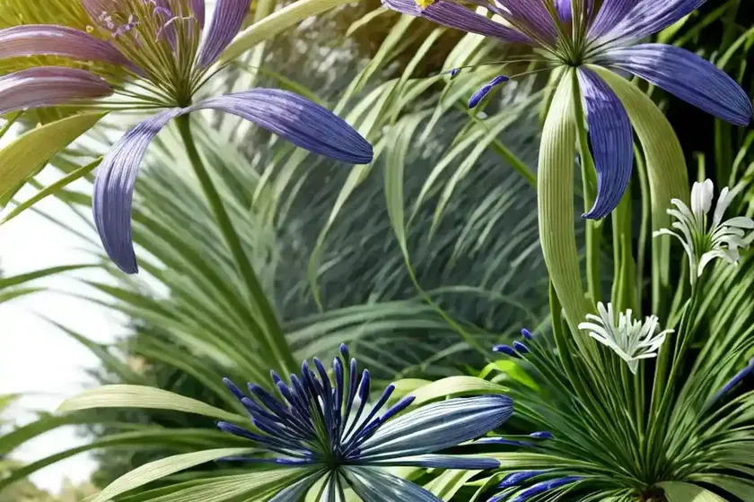 Agapanthus twister (african lily) — photo 3