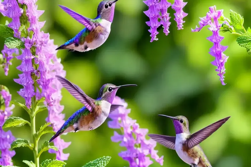 Agastache ‘bolero’ (hummingbird mint) — photo 3