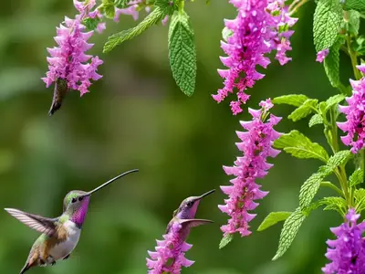 Agastache ‘Bolero’ (Hummingbird Mint)