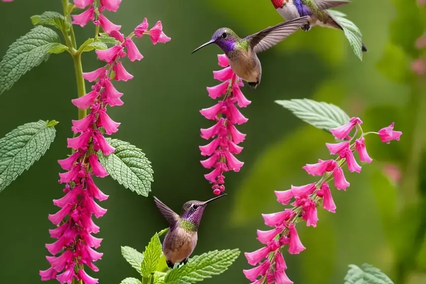 Agastache ‘kudos red’ (hummingbird mint) — photo 2