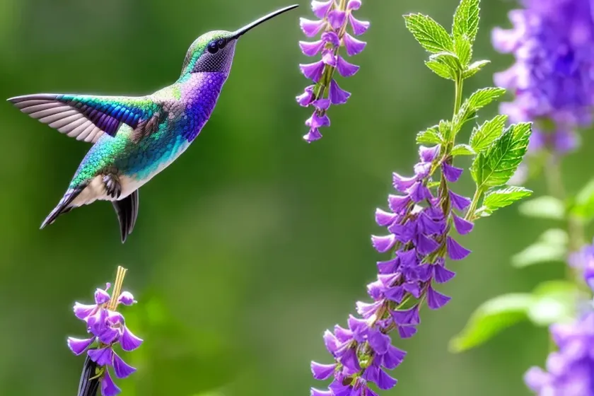 Agastache ‘kudos silver blue’ (hummingbird mint) — photo 2
