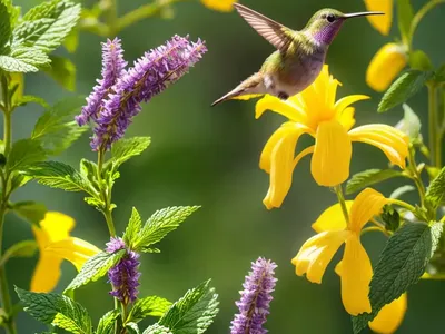 Agastache ‘Kudos Yellow’ (Hummingbird Mint)