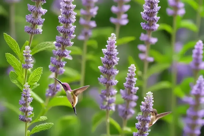 Agastache poquito lavender (dwarf hummingbird mint) — photo 3
