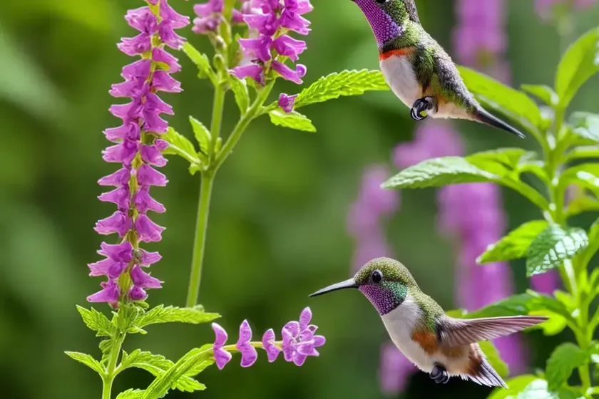 Agastache poquito orange (dwarf hummingbird mint) — photo 2