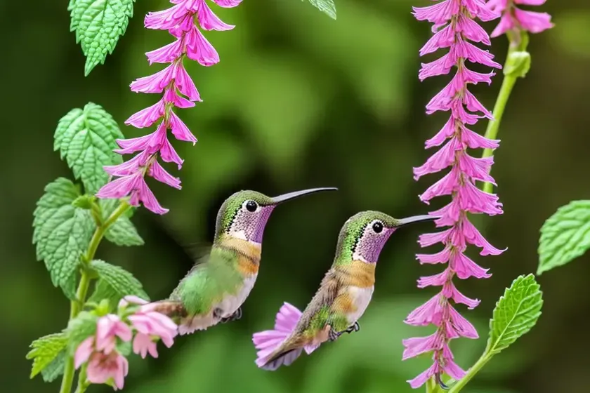 Agastache poquito orange (dwarf hummingbird mint) — photo 3