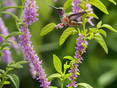 Agastache POQUITO Orange (Dwarf Hummingbird Mint)