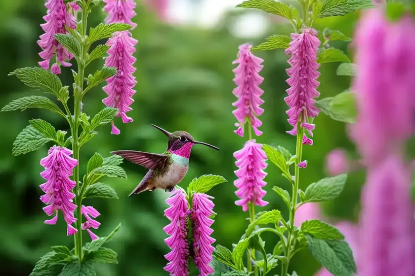 Agastache ‘raspberry summer’ (hummingbird mint)