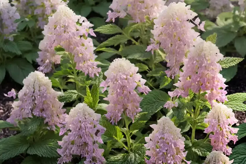 Agastache rugosa f. albiflora ‘alabaster’ (korean mint) — photo 2