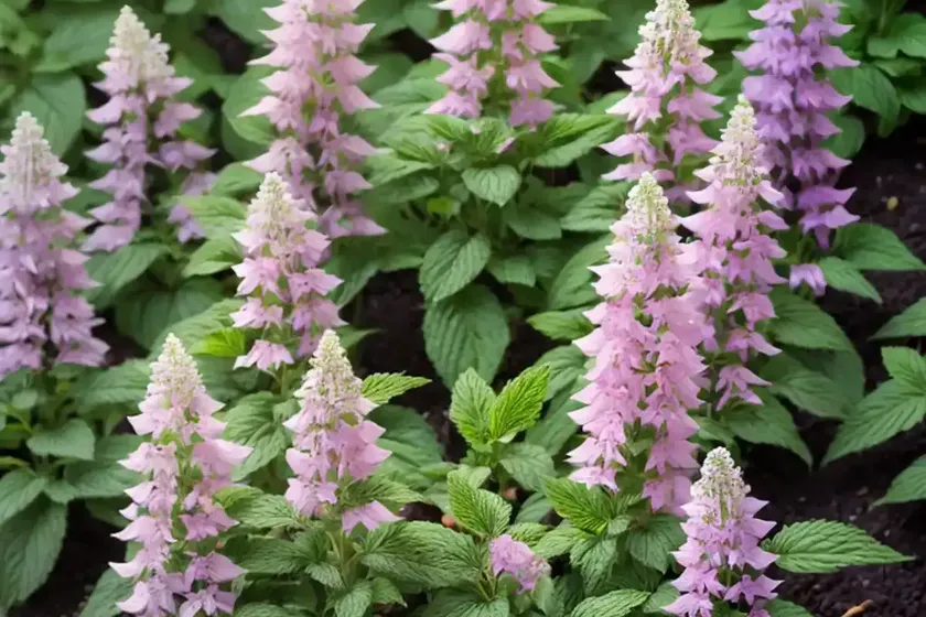 Agastache rugosa f. albiflora (korean mint) — photo 3