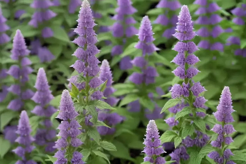 Agastache rugosa ‘little adder’ (anise hyssop) — photo 2