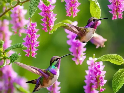 Agastache ‘Summer Glow’ (Hummingbird Mint)