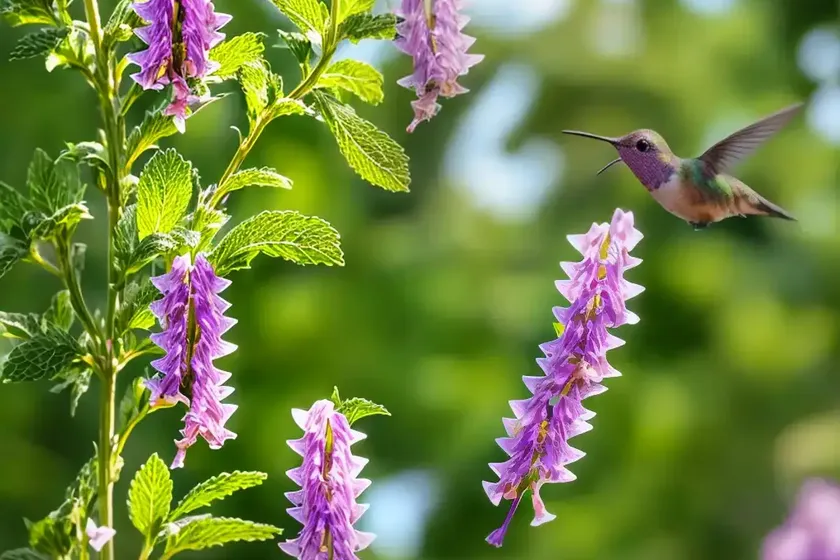 Agastache ‘summer sky’ (hummingbird mint) — photo 2