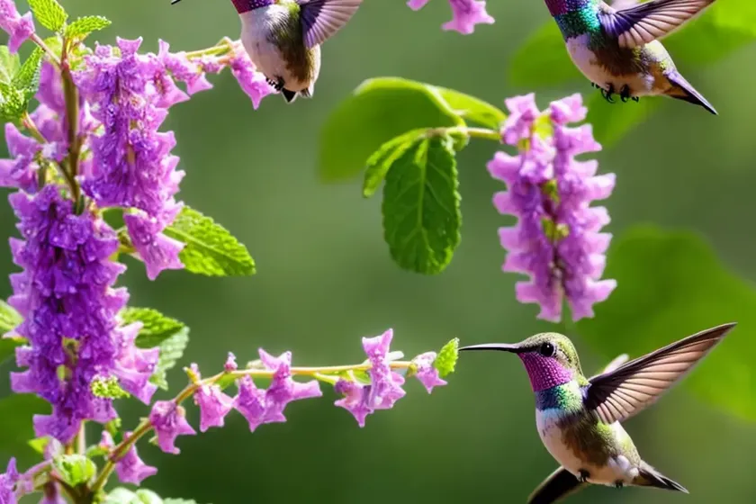 Agastache ‘summer sky’ (hummingbird mint) — photo 3
