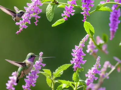 Agastache ‘Summer Sky’ (Hummingbird Mint)