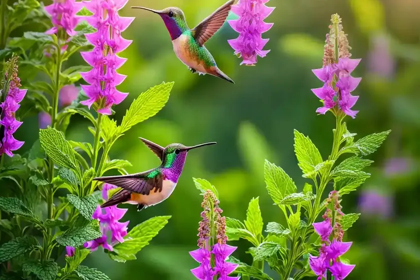 Agastache ‘summer sunset’ (hummingbird mint) — photo 3