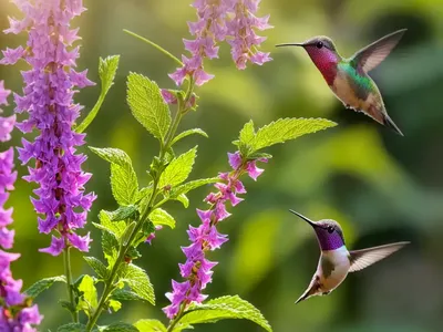 Agastache ‘Summer Sunset’ (Hummingbird Mint)