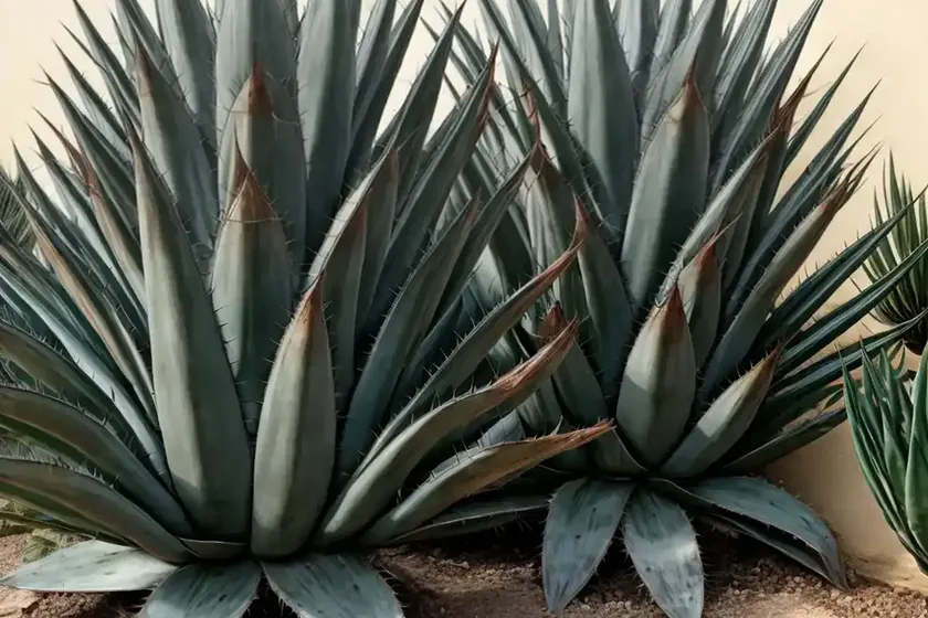 Agave americana ‘mediopicta alba’ (century plant) — photo 2