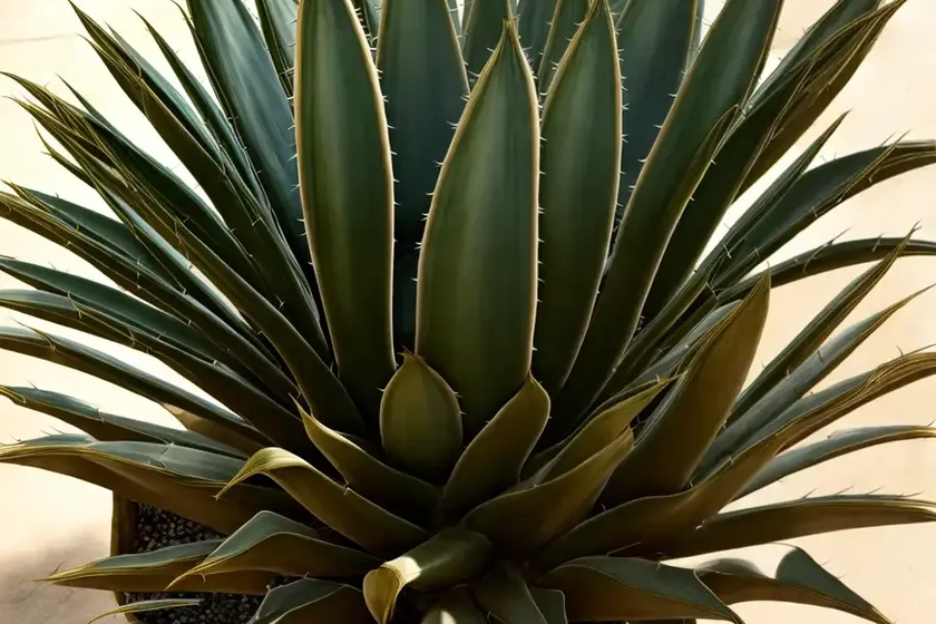 Agave chrysantha (golden flowered century plant) — photo 2