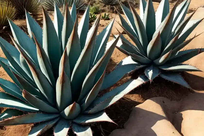 Agave colorata (mescal ceniza) — photo 2