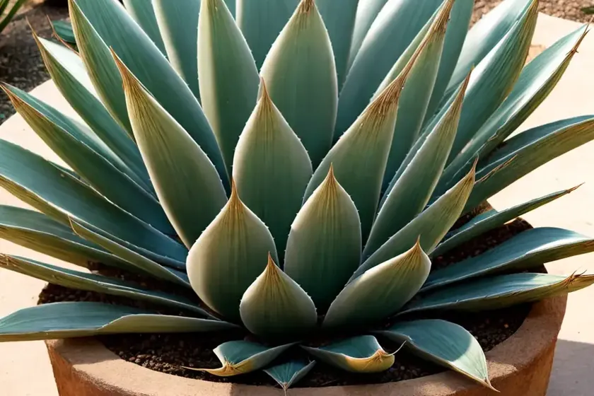 Agave striata (narrow leaf century plant) — photo 3