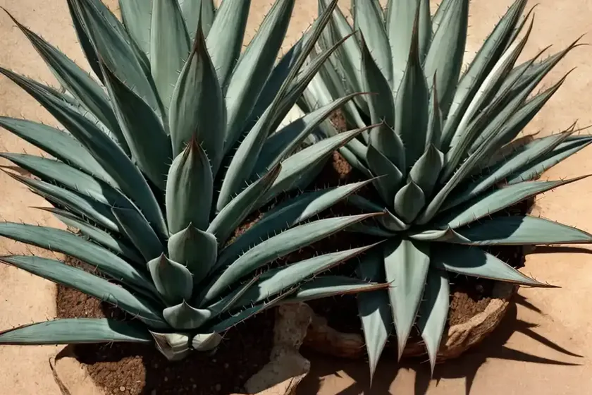 Agave striata (narrow leaf century plant)