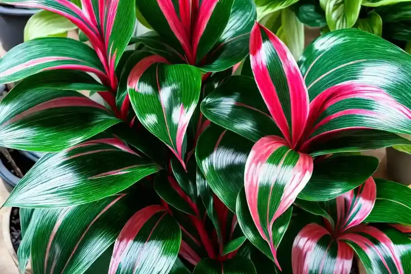 Aglaonema lady valentine (aglaonema commutatum “lady valentine”) — photo 2