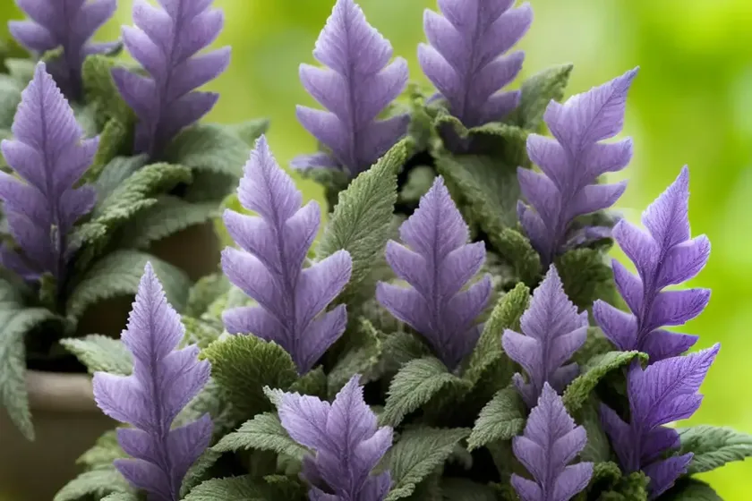 Ajuga feathered friends� ‘fancy finch’ (carpet bugle) — photo 2