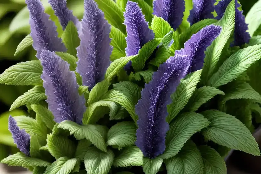 Ajuga feathered friends� ‘parrot paradise’ (carpet bugle) — photo 2