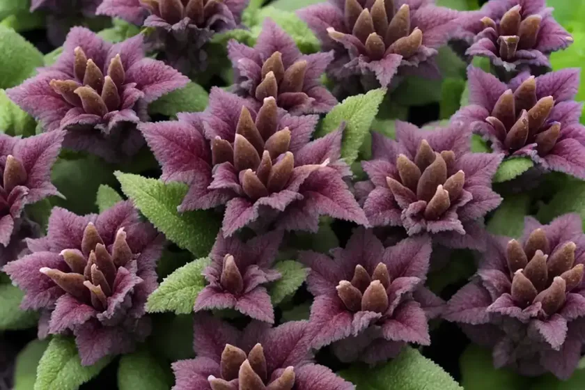 Ajuga reptans ‘burgundy glow’ (carpet bugle) — photo 3