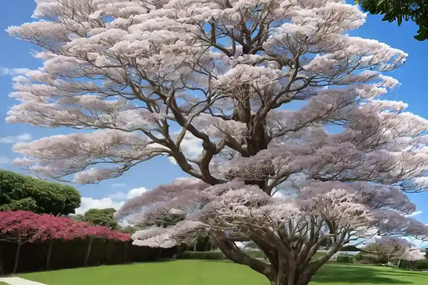 Albizia julibrissin (silk tree) — photo 3