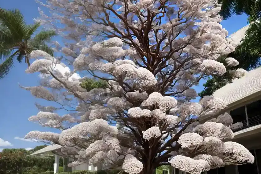 Albizia julibrissin ‘summer chocolate’ (silk tree) — photo 2
