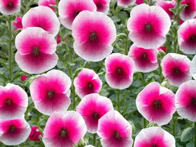 Alcea Rosea ‘Spring Celebrities Carmine Rose’ (Hollyhock)