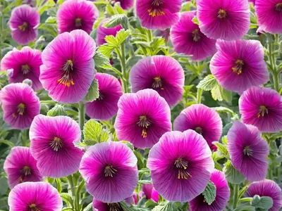 Alcea Rugosa (Hollyhock)