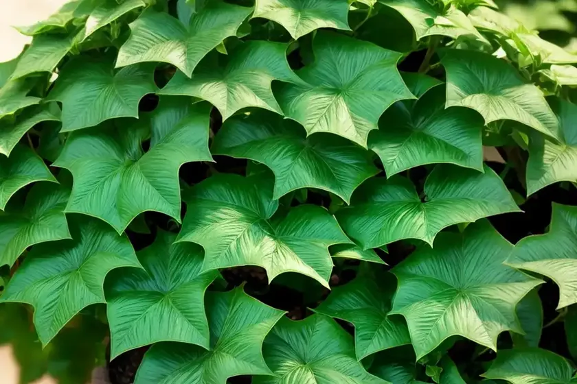 Algerian ivy (hedera algeriensis) — photo 2